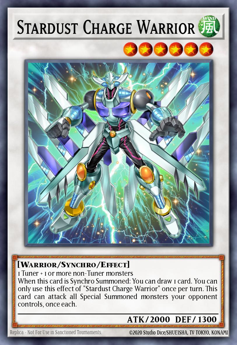 Stardust Charge Warrior (Starlight Rare)