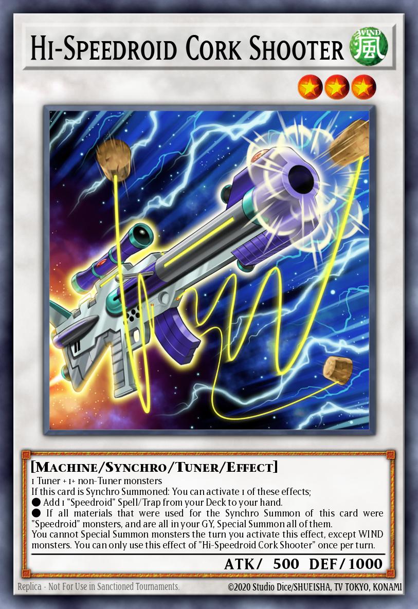 Hi-Speedroid Cork Shooter (Starlight Rare)