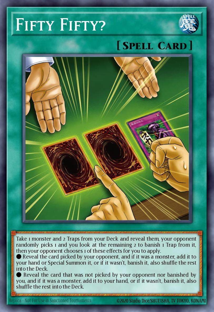 Fifty Fifty? - Blazing Dominion Yu-Gi-Oh! spoiler