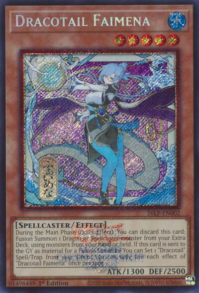 Dracotail Faimena (Emblazoned Alternate Art)