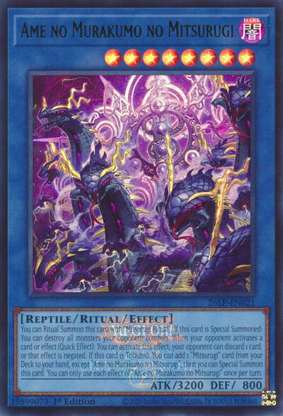 Ame no Murakumo no Mitsurugi (Emblazoned) - Limited Pack World Championship 2026 Yu-Gi-Oh! spoiler