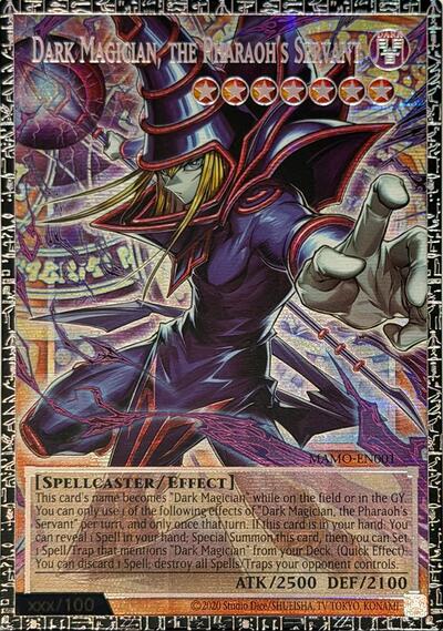 Dark Magician, the Pharaoh's Servant (GMR) - Magnificent Monsters Yu-Gi-Oh! spoiler