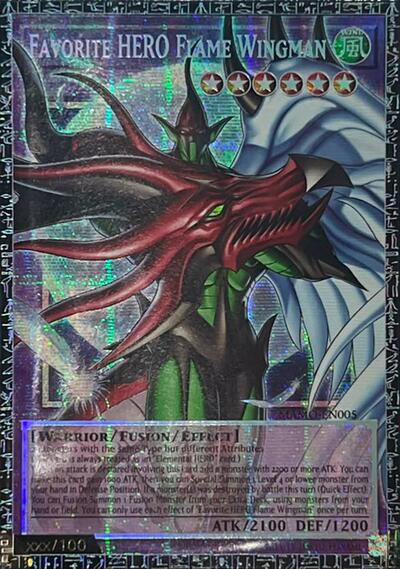 Favorite HERO Flame Wingman (GMR) - Magnificent Monsters Yu-Gi-Oh! spoiler