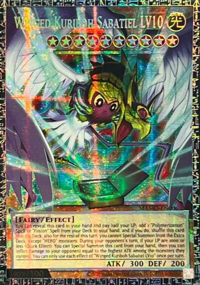 Winged Kuriboh Sabatiel LV10 (GMR) - Magnificent Monsters Yu-Gi-Oh! spoiler