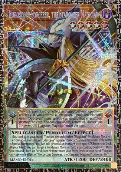 Horoscope Sorcerer, the Stargazer Magician (GMR) - Magnificent Monsters Yu-Gi-Oh! spoiler