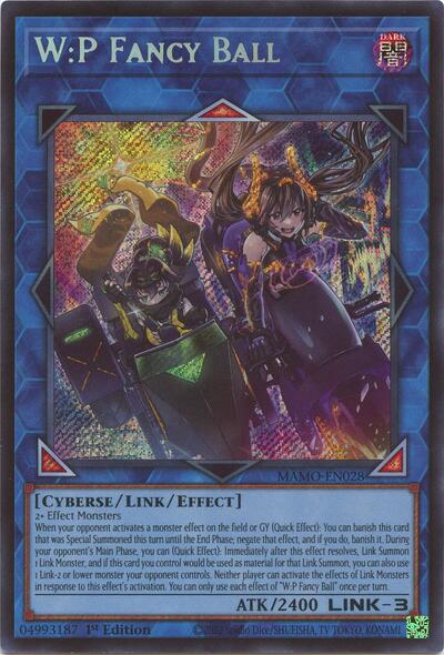 W:P Fancy Ball (Secret Rare) - Magnificent Monsters Yu-Gi-Oh! spoiler