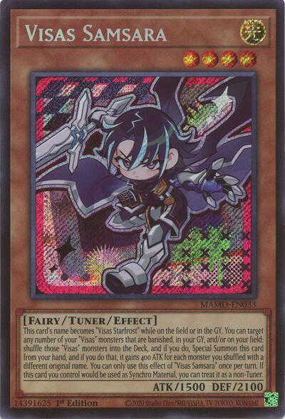 Visas Samsara (Secret Rare) - Magnificent Monsters Yu-Gi-Oh! spoiler