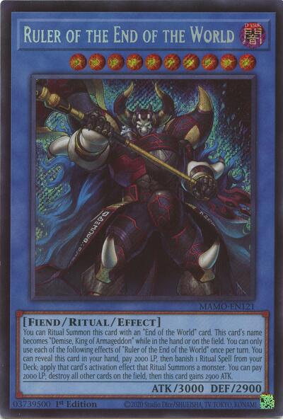 Ruler of the End of the World - Magnificent Monsters Yu-Gi-Oh! spoiler