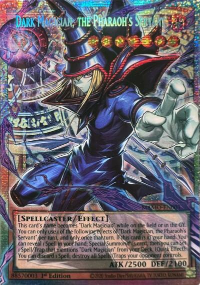 Dark Magician, the Pharaoh's Servant (Starlight Rare)  (Extended Art) - Magnificent Monsters Yu-Gi-Oh! spoiler