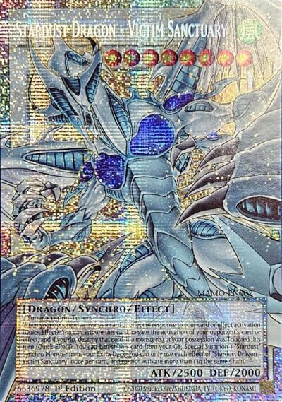 Stardust Dragon - Victim Sanctuary (Starlight Rare) (Extended Art) - Magnificent Monsters Yu-Gi-Oh! spoiler