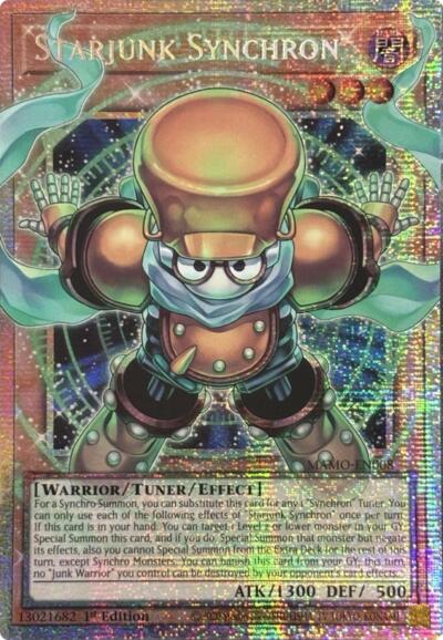 Starjunk Synchron (Starlight Rare) (Extended Art) - Magnificent Monsters Yu-Gi-Oh! spoiler