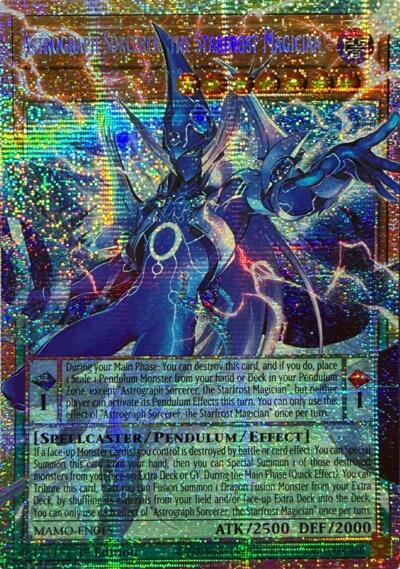 Astrograph Sorcerer, the Starfrost Magician (Starlight Rare) (Extended Art) - Magnificent Monsters Yu-Gi-Oh! spoiler