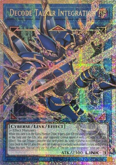 Decode Talker Integration (Starlight Rare) (Extended Art) - Yu-Gi-Oh! card