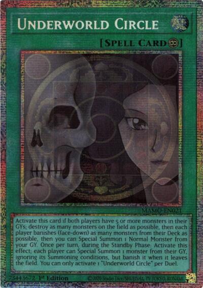 Underworld Circle (Starlight Rare) - Magnificent Monsters Yu-Gi-Oh! spoiler