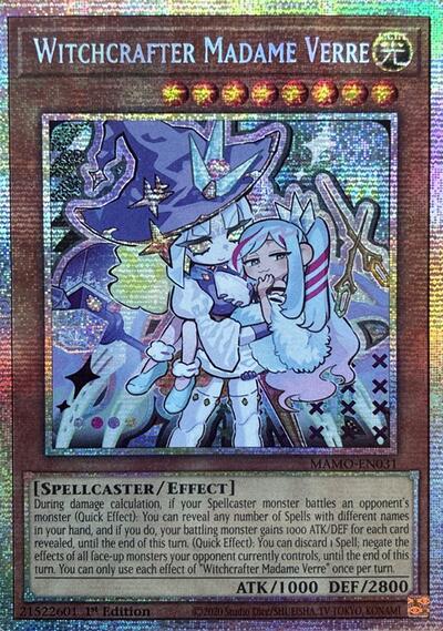 Witchcrafter Madame Verre (Starlight Rare) - Magnificent Monsters Yu-Gi-Oh! spoiler