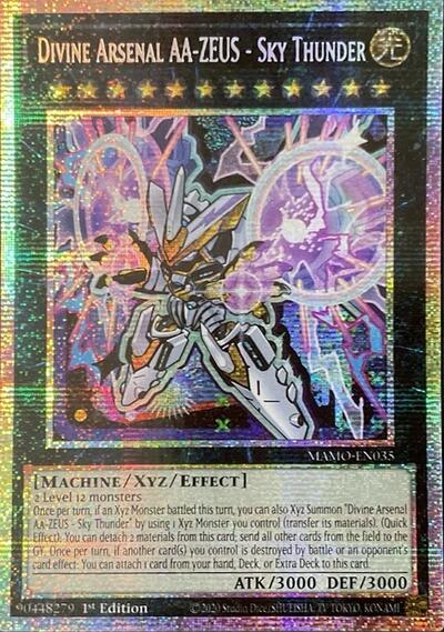 Divine Arsenal AA-ZEUS - Sky Thunder (Starlight Rare) - Magnificent Monsters Yu-Gi-Oh! spoiler
