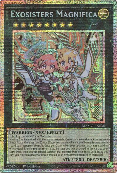 Exosisters Magnifica (Starlight Rare) - Magnificent Monsters Yu-Gi-Oh! spoiler