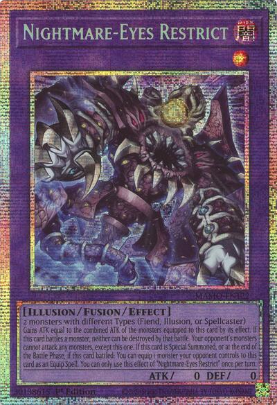 Nightmare-Eyes Restrict (Starlight Rare) - Magnificent Monsters Yu-Gi-Oh! spoiler