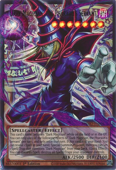 Dark Magician, the Pharaoh's Servant (Extended Art) - Yu-Gi-Oh! card