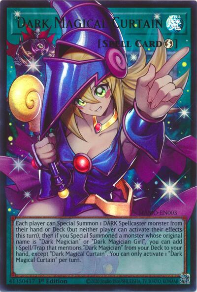 Dark Magical Curtain (Extended Art) - Magnificent Monsters Yu-Gi-Oh! spoiler