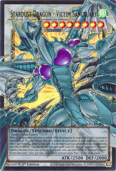 Stardust Dragon - Victim Sanctuary (Extended Art) - Magnificent Monsters Yu-Gi-Oh! spoiler