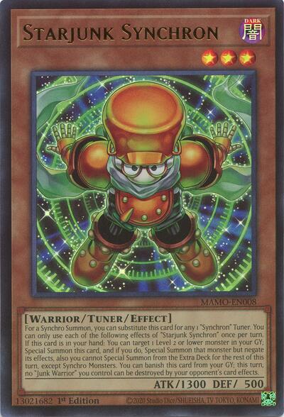 Starjunk Synchron - Magnificent Monsters Yu-Gi-Oh! spoiler