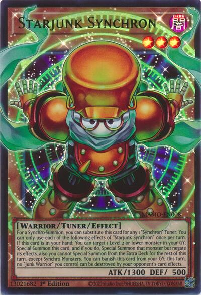 Starjunk Synchron (Extended Art) - Magnificent Monsters Yu-Gi-Oh! spoiler