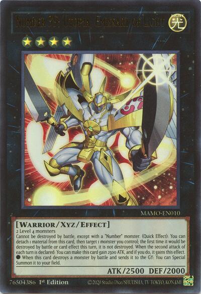 Number 39: Utopia, Emissary of Light - Magnificent Monsters Yu-Gi-Oh! spoiler