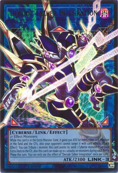 Decode Talker Integration (Extended Art) - Magnificent Monsters Yu-Gi-Oh! spoiler