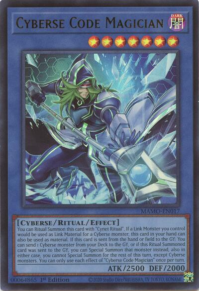 Cyberse Code Magician - Magnificent Monsters Yu-Gi-Oh! spoiler