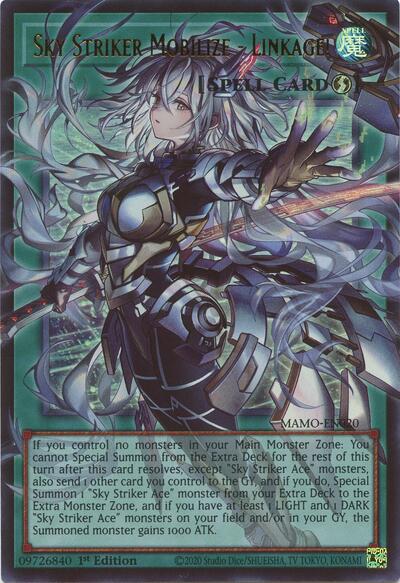 Sky Striker Mobilize - Linkage! - Magnificent Monsters Yu-Gi-Oh! spoiler