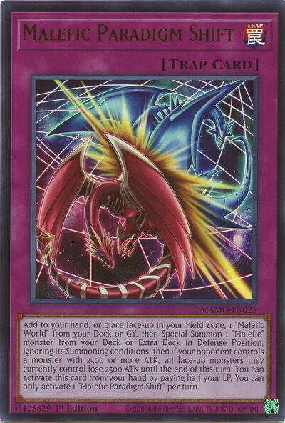 Malefic Paradigm Shift - Magnificent Monsters Yu-Gi-Oh! spoiler