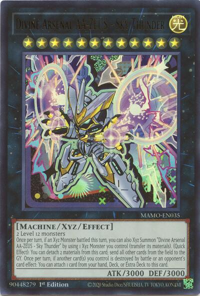 Divine Arsenal AA-ZEUS - Sky Thunder - Magnificent Monsters Yu-Gi-Oh! spoiler