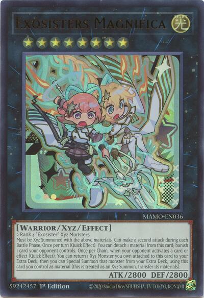 Exosisters Magnifica - Magnificent Monsters Yu-Gi-Oh! spoiler