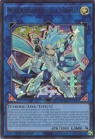 Mekk-Knight Crusadia Avramax - Magnificent Monsters Yu-Gi-Oh! spoiler