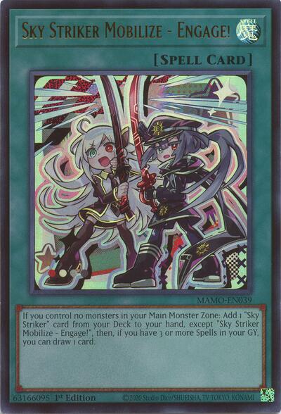 Sky Striker Mobilize - Engage! - Magnificent Monsters Yu-Gi-Oh! spoiler
