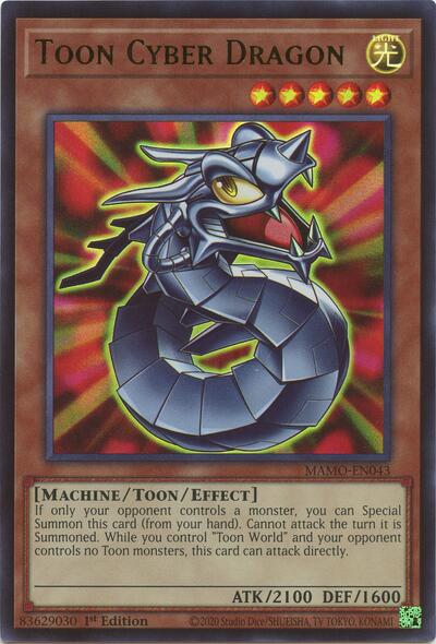 Toon Cyber Dragon - Magnificent Monsters Yu-Gi-Oh! spoiler