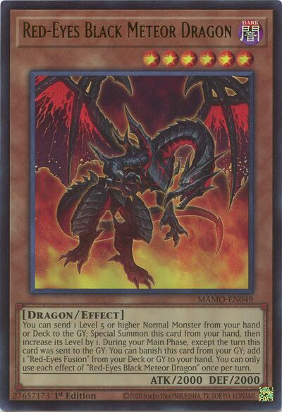 Red-Eyes Black Meteor Dragon - Magnificent Monsters Yu-Gi-Oh! spoiler