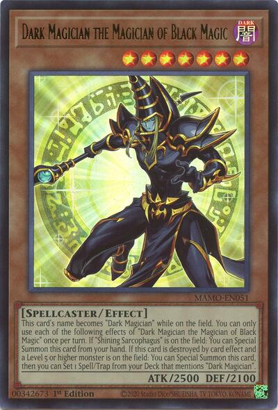 Dark Magician the Magician of Black Magic - Magnificent Monsters Yu-Gi-Oh! spoiler