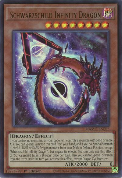 Schwarzschild Infinity Dragon - Magnificent Monsters Yu-Gi-Oh! spoiler