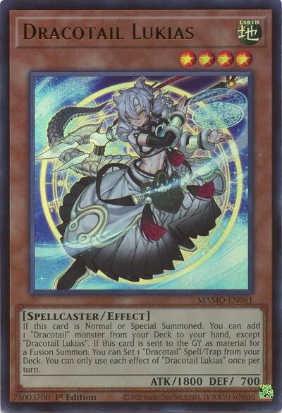 Dracotail Lukias - Magnificent Monsters Yu-Gi-Oh! spoiler