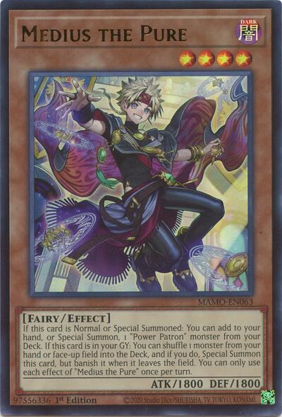 Medius the Pure - Magnificent Monsters Yu-Gi-Oh! spoiler