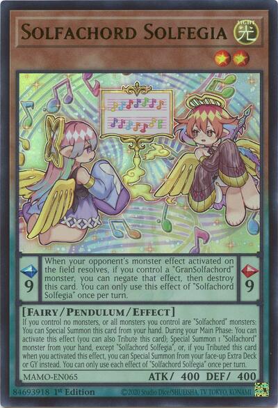 Solfachord Solfegia - Magnificent Monsters Yu-Gi-Oh! spoiler
