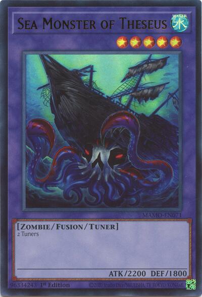 Sea Monster of Theseus - Magnificent Monsters Yu-Gi-Oh! spoiler