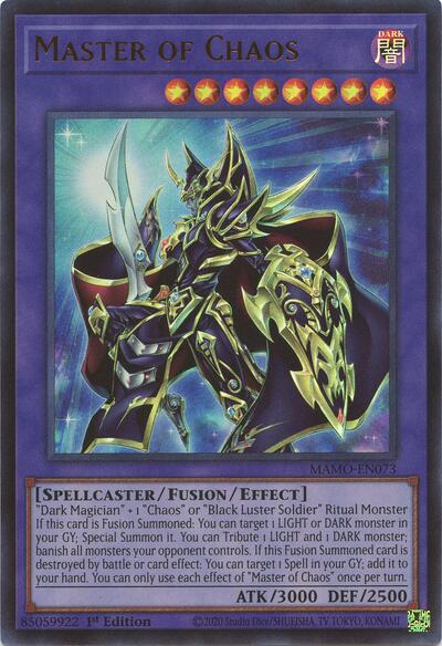 Master of Chaos - Magnificent Monsters Yu-Gi-Oh! spoiler
