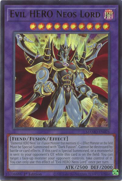 Evil HERO Neos Lord - Magnificent Monsters Yu-Gi-Oh! spoiler