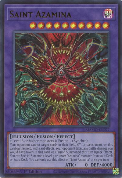 Saint Azamina - Magnificent Monsters Yu-Gi-Oh! spoiler