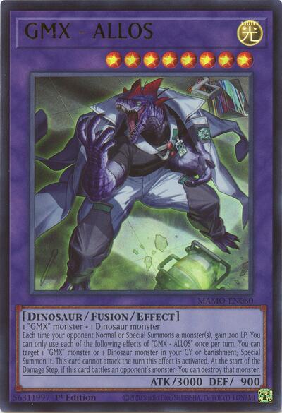 GMX - ALLOS - Magnificent Monsters Yu-Gi-Oh! spoiler