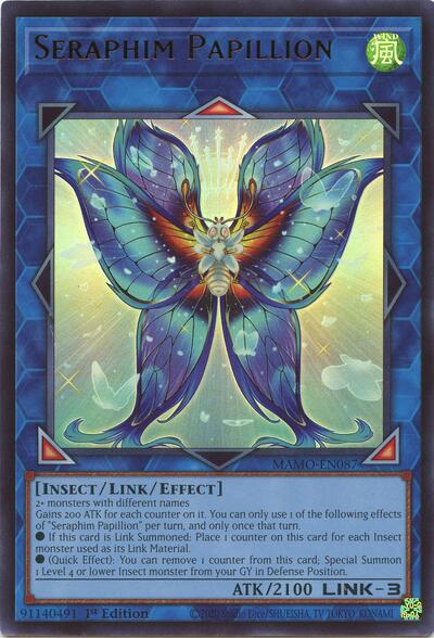Seraphim Papillion - Magnificent Monsters Yu-Gi-Oh! spoiler