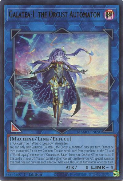 Galatea-I, the Orcust Automaton - Magnificent Monsters Yu-Gi-Oh! spoiler